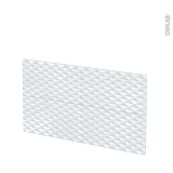 ALPA Blanc - façade N°72 - 4 tiroirs - L120 x H70 cm