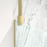 #Barre recoupable plafond <br />paroi simple, 60 cm, inox laiton 