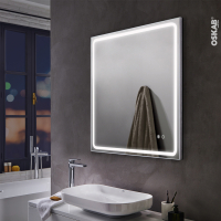 Miroir de salle de bains - Lumineux - DALO - L60 x H80 cm