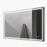 #Miroir de salle de bains Lumineux <br />DALO, L120 x H80 cm 