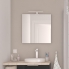 #Miroir de salle de bains - LAYA - L60 x H60 cm