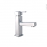 #Meuble lave-mains d'angle FUJI Blanc <br />Avec robinet, L44 x P40 x H55,4 cm 