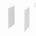 IPOMA Blanc mat - Côtés caisson N°47 - H70XP48XEp1,6