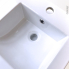 #Plan vasque ODON <br />Céramique blanche, Pour salle de bains, L41,6 x P41,6 cm 