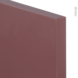 TIA Rouge terracotta - façade N°63 - 2 tiroirs - L80xH57