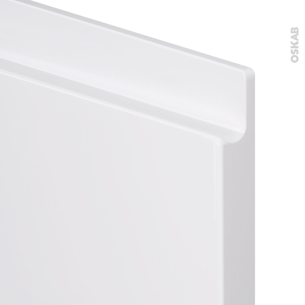 Façades de cuisine Porte N°87 <br />IPOMA Blanc mat, L45 x H70 cm 