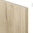 #Finition cuisine - Joue N°88 - IKORO Chêne clair  - Avec sachet de fixation - L58 x H195 x Ep 1,6 cm