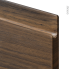 #IPOMA Noyer - Kit Rénovation 18 - Meuble bas coulissant  - 1 porte -1 tiroir anglaise - L50xH70xP60